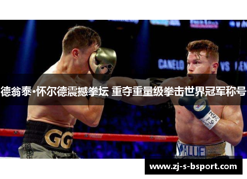 德翁泰·怀尔德震撼拳坛 重夺重量级拳击世界冠军称号 德翁泰·怀尔德震撼拳坛 重夺重量级拳击世界冠军称号